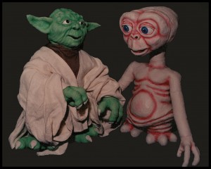 Creature Yoda & E.T. for MGM & Universal respectively