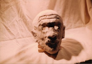 Early Paper Mache Mask