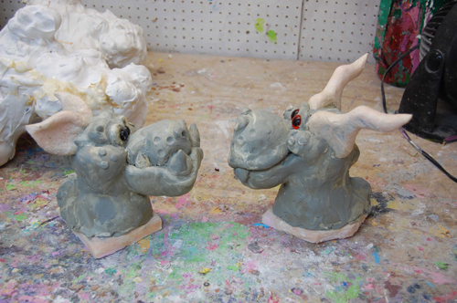 Sculpting Process 4