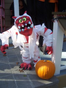 Creatures of Delight Halloween Decorations- Mummy Gremlin