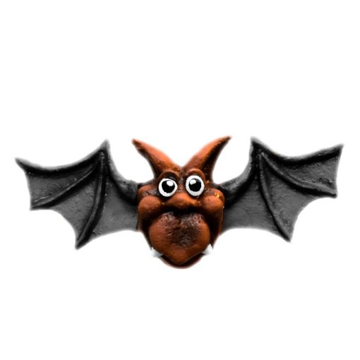 Bat Magnet in Brown