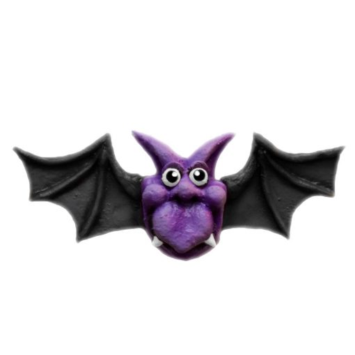 Bat Magnet in Purple