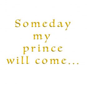 Someday My Prince Will Come... Card