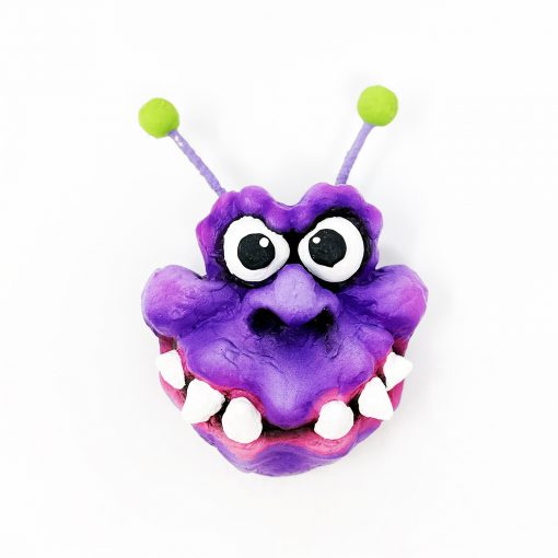 ZIPLOC Space Creature Invader Magnet